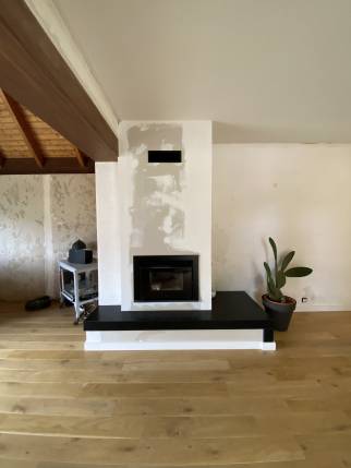 Création d'une cheminée à Vannes