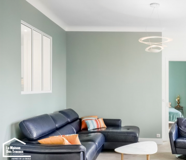 Verrière d'atelier blanche 