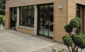 Extension latérale en bois à Brest