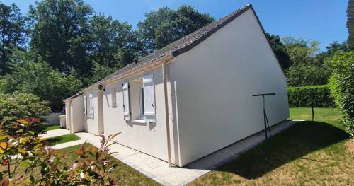 Maison après travaux d'isolation thermique par l'extérieur ITE - Sénart 77127