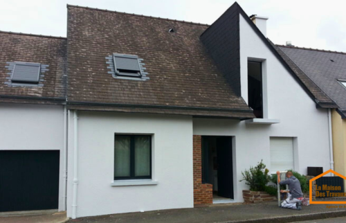 Ravalement de façade après travaux