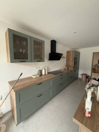 Rénovation de maison avec aménagement de cuisine sur mesure - Alixan 26300