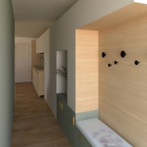 Optimisation sur plan d'un T3 neuf - Arline Firenk - La Maison Des Architectes