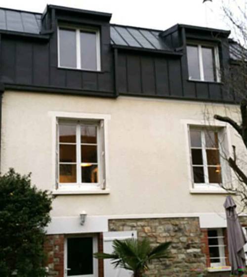 toiture en zinc
