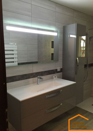 salle de bain rénovée