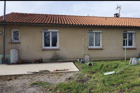 Rénovation énergétique de maison avec remplacement de menuiseries - Caussade 82300
