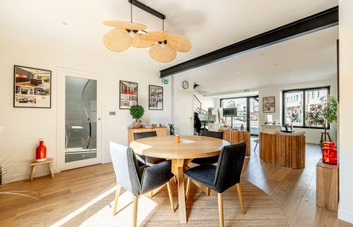 Surélévation de 47 m² de l'agence La Maison des Travaux Vertou