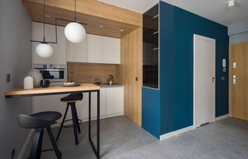rénovation complète studio pour investissement locatif à Douarnenez (29100)