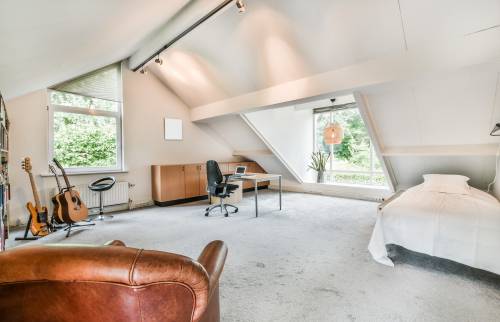 Chambre aménagées sous combles 