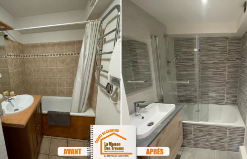 renovation appartement savoie praz-sur-arly travaux salle de bain douche carrelage carreleur modernisation 