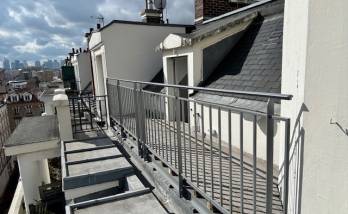 Création d'une terrasse au 6e étage