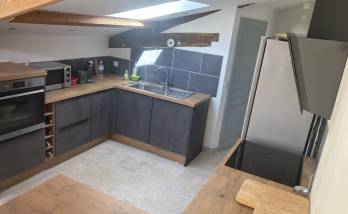 Rénovation de cuisine + sol à Derval (44)