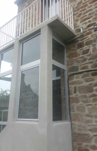 Rénovation d'une "véranda" à Saint-Malo