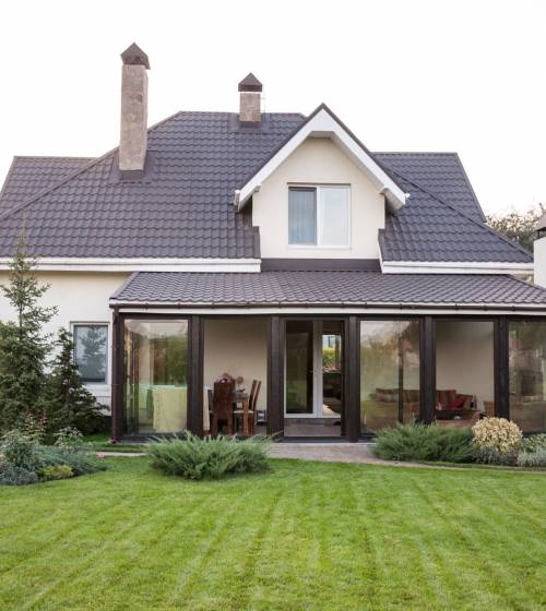 Construction d'une véranda