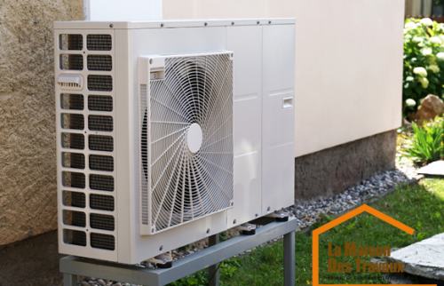 APRES Pose du groupe principal de la PAC AIR EAU