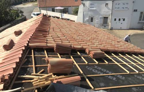 tuiles neuves la Rochelle 17
