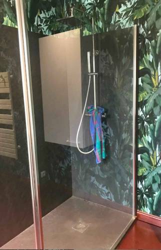 Salle de bain jungle