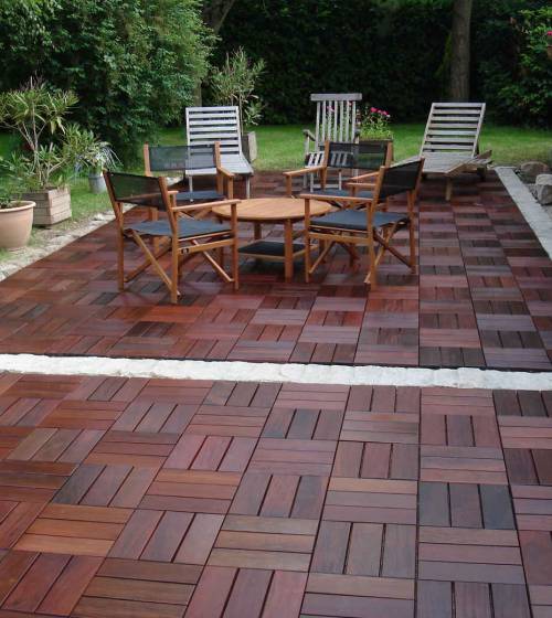 Aménagement de terrasse