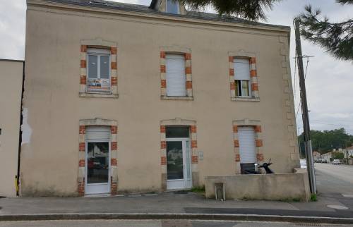 Pignon de l'immeuble