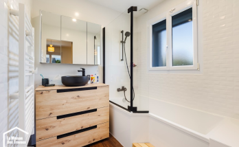 Douche à receveur plat
