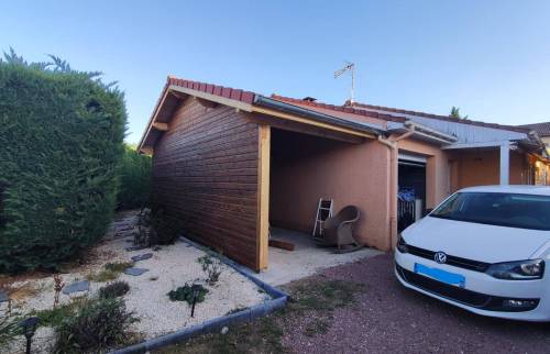 Création d’un carport en bois à Savigneux 