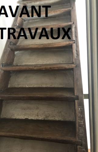 Un nouvel escalier sur mesure pour valoriser une maison de caractère à Sautron avant