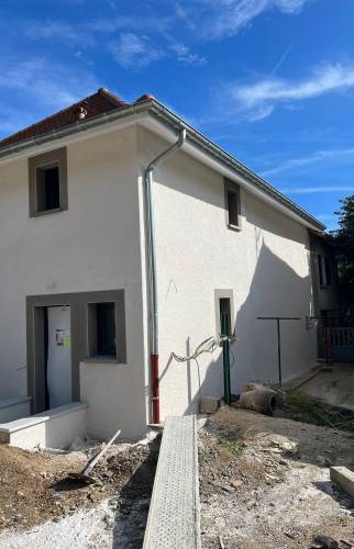 Rénovation d’une façade à Saint-Savin