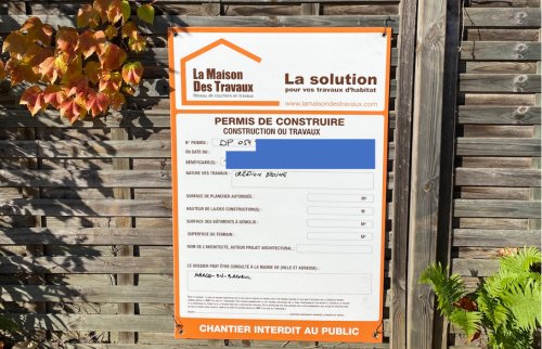 Démarche administrative, dépôt d'une Déclaration préalable (DP)