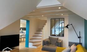 Rénovation d'un escalier dans le Golfe du Morbihan (56000)