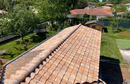 Toiture zinc PVC