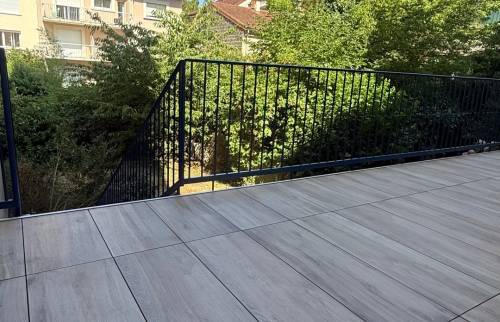 garde corps fer forgé vichy quartier de France