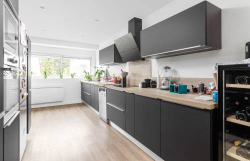 Rénovation intérieur de maison - installation nouvelle cuisine ouverte sur salon - Bouleurs - 77580 -