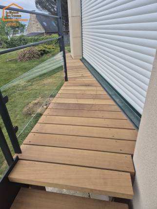 Réalisation d’un escalier intérieur et d’un extérieur proche Saint-Jacut-de-la-Mer