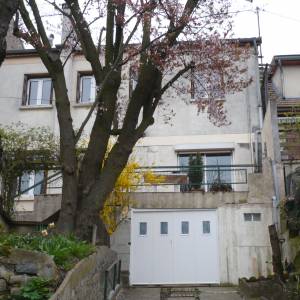 Avant l'extension de la maison à Cachan