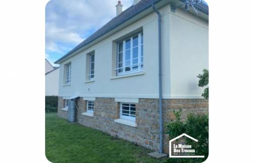 Ravalement de façade, à Donville Les Bains (50350) !