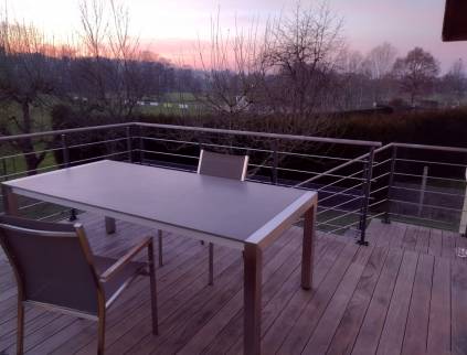 Terrasse bois à Riedisheim