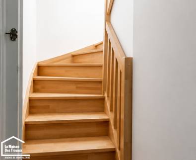 Création d'un escalier pour les combles