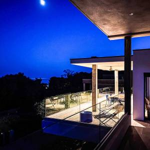 détails architecturaux de la Villa S rénovée à Ajaccio - Florian Faure