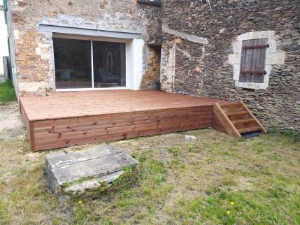 terrasse en bois landerneau
