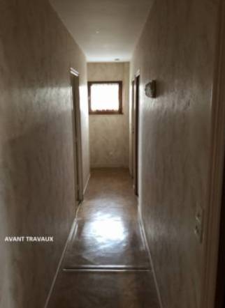 Avant après entrée d’appartement à Schweighouse-sur-Moder