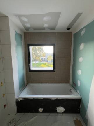 Travaux de création de salle de bain en cours - Nantes 44000