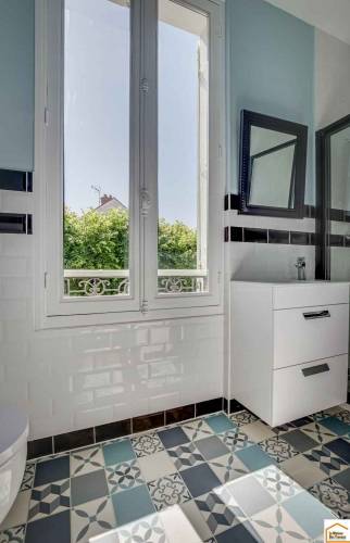 Salle de bain rétro