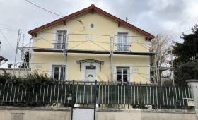 Pose de l'isolation thermique par l'extérieur (Yerres 91330)