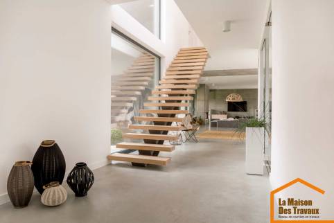 creation d'un escalier sur mesure