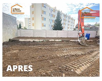 Construction d'un mur de soutènement