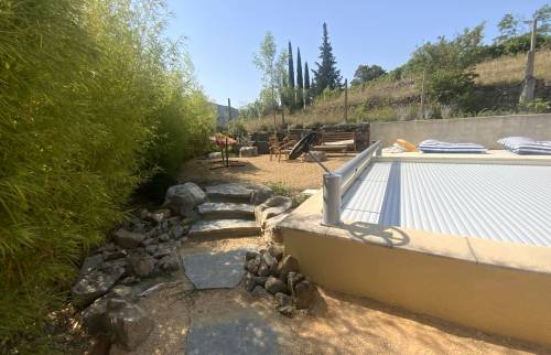 Escaliers accès piscine La Maison Des Travaux Ales