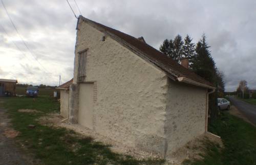 Façade dépendance rénovée à CORMERAY (41)