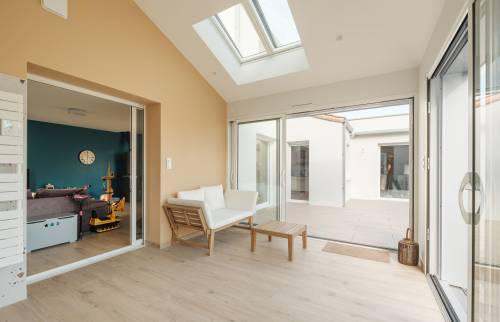 Double extension de maison aux Sorinières (44840)- jacuzzi