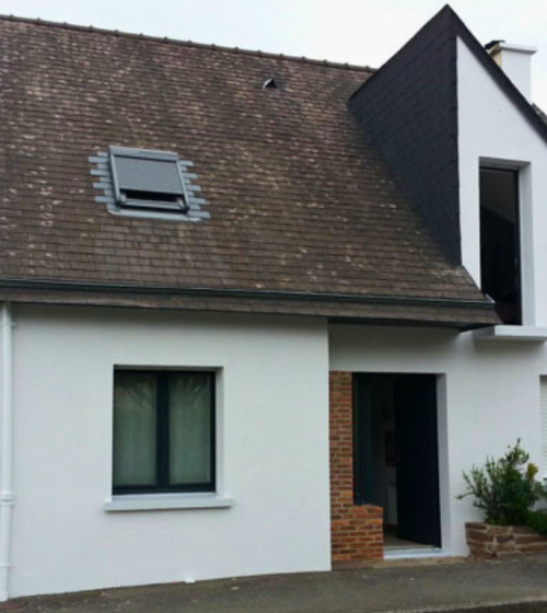 Ravalement de façade après travaux