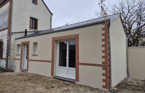 Extension pour chambre et salle d'eau